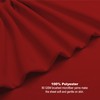Funky Gadgets Fitted Sheets King Size Red Deep Pocket 10
