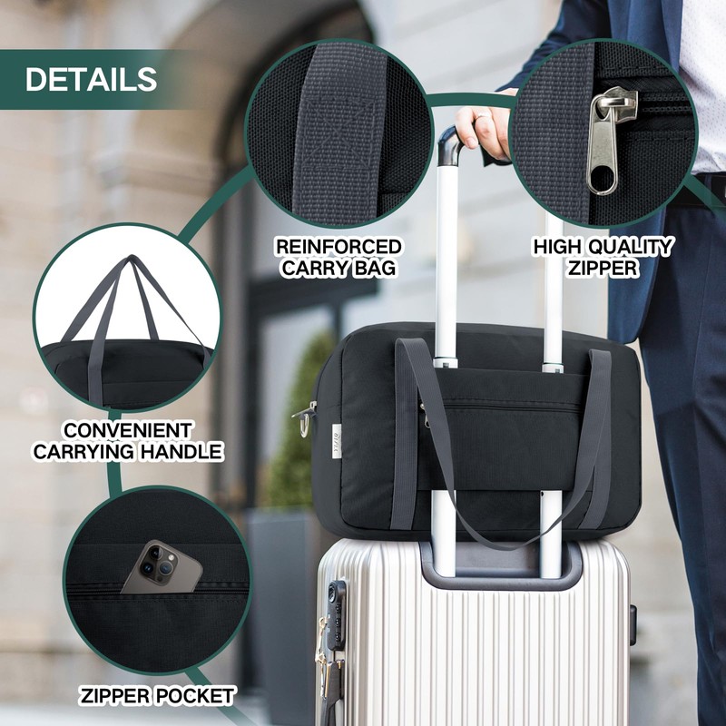 VAVOBIS for Ryanair Cabin Bags 40x20x25 Underseat Travel Bag Small