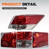 Aspaton Pair Tail Lights Assembly Compatible with Accord Sedan 2008-2012