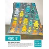 Elizabeth Hartman Robots! Quilt Pattern by
