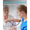 Clairre Rose Gold Stethoscope, Gift for Nurses, Doctors & Medical