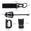 Web Dominator D-Ring Belt Loop Molle Compatible 360 Swivel Lightweight