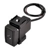 amon ON-OFF push switch (for NISSAN vehicles), 12 VDC 500mA