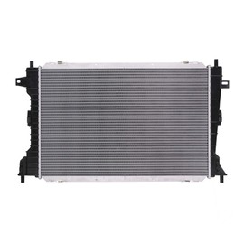 Lynol Cooling System Complete Aluminum Radiator Direct Replacement Compatible With 1998-2002 Ford Crown Victoria 1998-2004 Grand Marquis 1998-2005 Town Car V8 4.6L