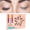5 Pairs Magnetic Lashes with Eyeliner Kit Glue Free Waterproof