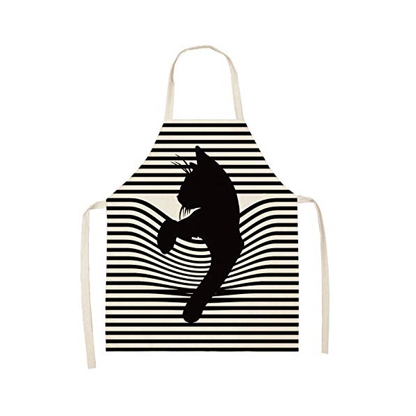 ShopINess Funny and Original Cat Apron for Adults and Children