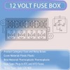 TIERXIALY Relay Fuse Block with terminals and Relays Slots car