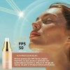 Base Maquillaje Natural Spf 50 Acne Manchas Proteje Unifica