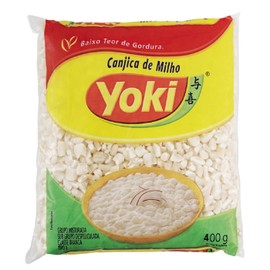 Yoki - CANJICA - WHITE CORN CANJICA - 14 Oz | CANJICA DE MILHO BRANCA - 400g