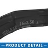 A ABSOPRO 16 Inch Bicycle Bike Inner Tube 16x2.50 Bent