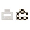 Chess Board Hair Clips for Women Cute Checker Claw Clip