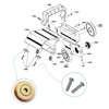 Upgrade Cut-Off Flange Track Bearing Kit Replacement for Tapco Pro