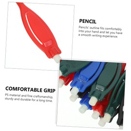 Operitacx 20pcs Golf Pencils for Scoring Non-sharpening Plastic Writing Tools Black Blue Dark Green Red for Golf Events Practice and Competitions