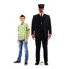 Cardboard People Conductor Life Size Cardboard Cutout Standup - The