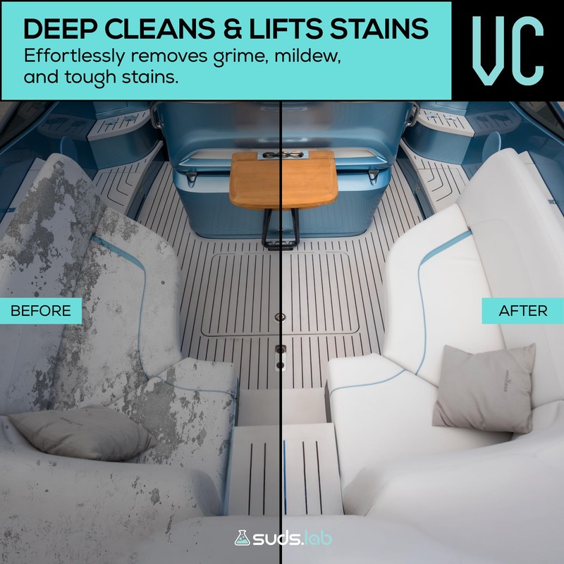 Suds Lab Marine VC Vinyl & Rubber Cleaner for Boats,