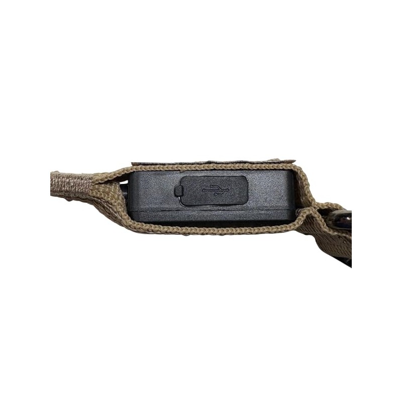 HuntEmUp Ulti-Lite LED Dog Collar USB Rechargeable Bright High Visibility