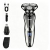 Dexmary 3-in-1 Electric Shavers for Men, LED Display, IPX7 Waterproof