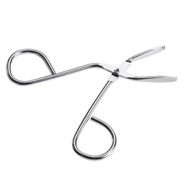 Silver Stainless Steel Eyebrow Scissors Tweezers, Flat Tip Tweezers, Elbow Pliers Clip Scissors, Hair Plucker Hair Removal Tweezers, Hair Removal Tools