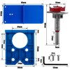 Bestgle Concealed Hinge Jig Kit, Woodworking Tool, Drill Bits, Hinge