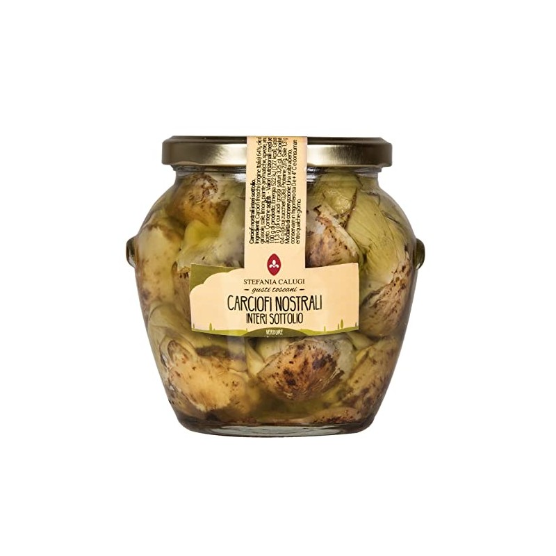 Whole Artichokes in Oil 314 ml. - Calugi