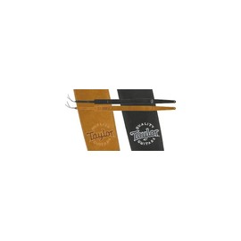 Taylor Guitars Black Suede Logo Guitar Strap