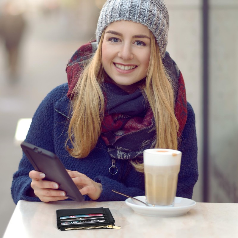 Sodsay Sodsay Card Case Slim Front Pocket Wallet for Women