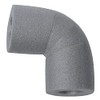 CLIMAPOR Elbow 90° for Pipe Insulation PE 18/25, Grey, Pack