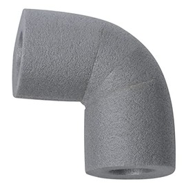 CLIMAPOR Elbow 90° for Pipe Insulation PE 18/25, Grey, Pack of 1