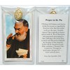 Saint Pio Prayer Card and Medal