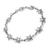 Cape Cod Jewelry-CCJ Turtle Link Chain SilverTone Bracelet 7.5"
