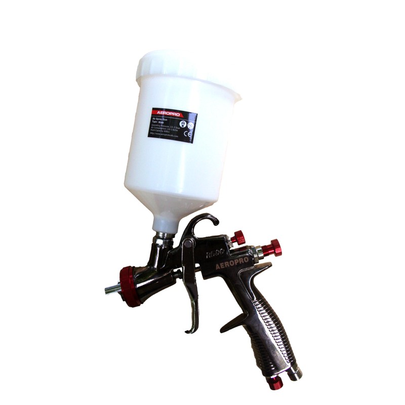 AeroPro R500 LVLP Air Spray Gun with 1.3/1.5mm Nozzles &
