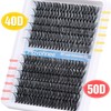 Lash Clusters 240 Pcs Individuals Eyelash Extensions 16-20MM Dramatic Long