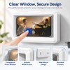 Waterproof Phone Holder for Shower Use – Anti-Fog Wall-Mounted Touchscreen