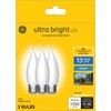 GE Ultra Bright LED Light Bulbs, 100W, Daylight Candle Lights,