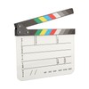 Acrylic Film Clapboard Professional Dry Erase Movie Props Clap Board