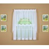 Today's Curtain Emelia Original Voile Tier Pair 30", White, 60"