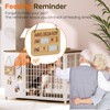 YATINEY Foldable Dog Crate Furniture, Dog Crate with DIY Frame,