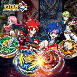 INFINITY NADO Spinning Top with Magnetic Launcher, Metal Battle Spinner Toy for Kids Boys Girls 5 6 7 8 9 10 11 12 Years Old Fiery Dragon