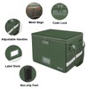 ENGPOW File Box with Lock, Fireproof Document Box with Zipper