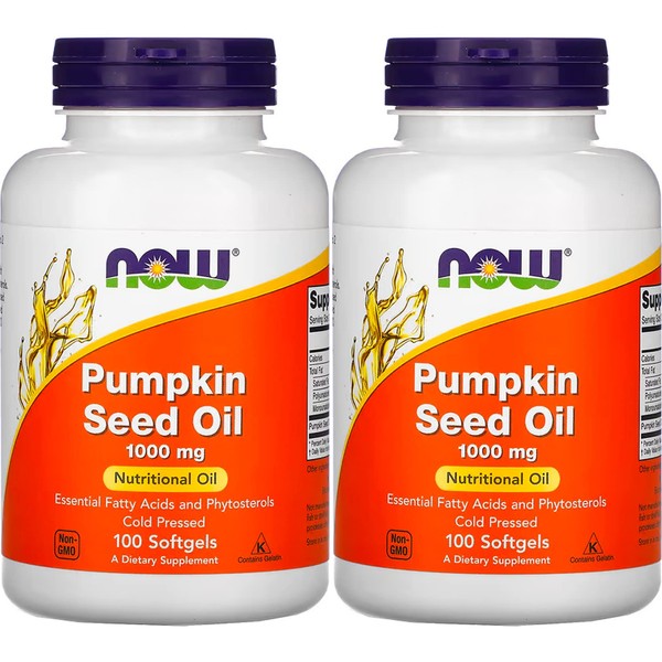 NOW Foods Now Foods Pumpkin Seed Oil 1000mg Soft-gels, 200-Count