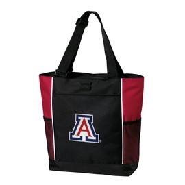 University of Arizona Tote Bags Red Arizona Wildcats Totes Beach Travel