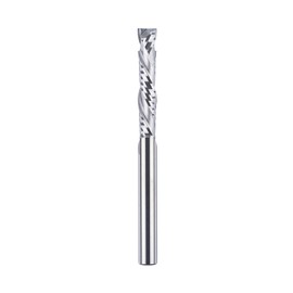 SpeTool Spiral Cutter 8 mm Shaft Compression 45 mm Cutting Length Extra Long Groove Cutter Up & Down CNC Milling Cutter Solid Carbide End Mill Router Bit Milling Cutter for Router Spiral Groove Cutter