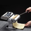 GOURMEX Pasta Maker Machine Stainless Steel Manual | With Adjustable