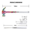 LANDIBO 6-in-1 Multifunctional Metal Flower Hammer & Screwdriver Tool Set,
