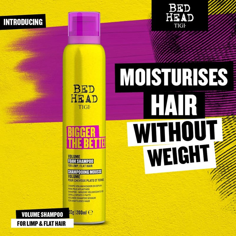 Bed Head by TIGI Bigger The Better Volume Shampoo Foam