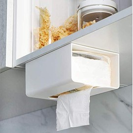 Tissue Case, Stylish, Wall Hanging, Tissue Cover, Tissue Box, Storage, Gray, Black, Wall, Toilet, Kitchen, Washroom, Tissue Holder, Kitchen Storage, Wall Mounted