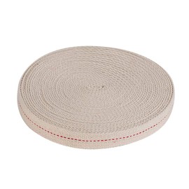 Flat Cotton Wick Oil Lamp Wick 32.8 foot for Kerosene Lamp Lantern-1/4"