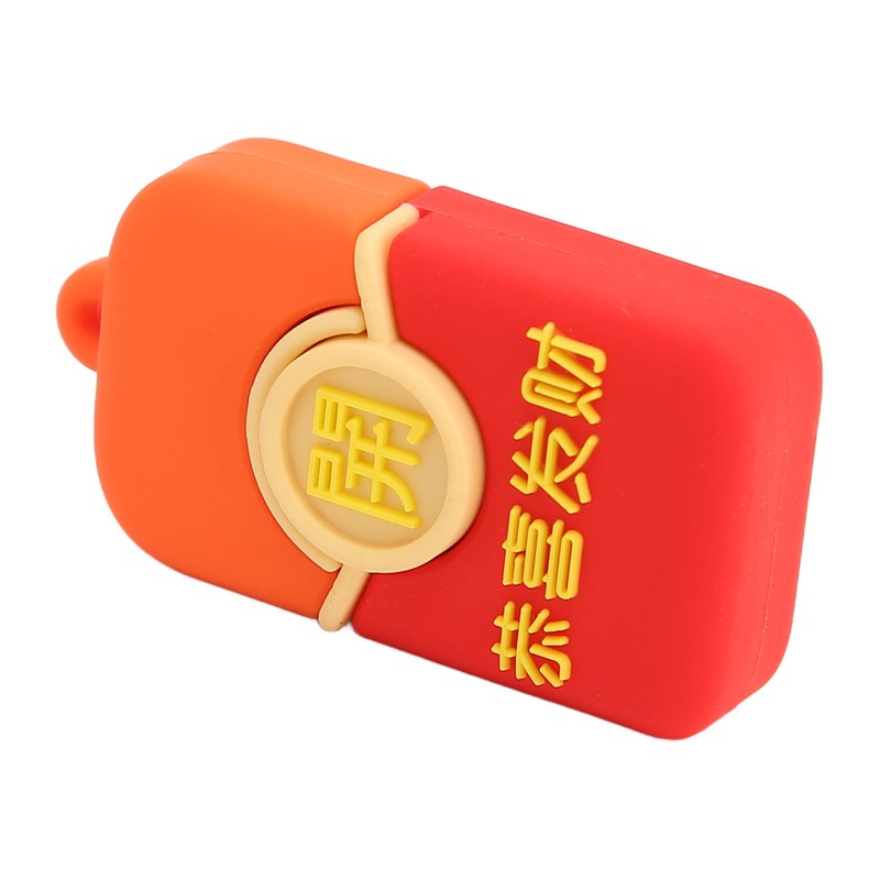 Cartoon USB Flash Drive Red Envelope Appearance Plug and Play