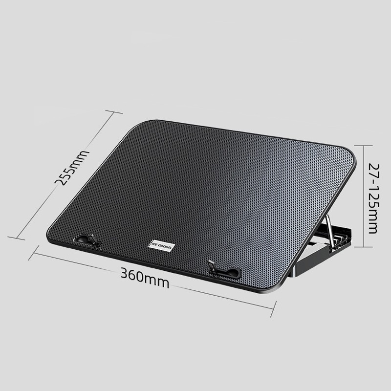 Laptop Cooling Pad Five Level Angle Adjustment Quick Cooling Low