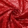 Aormenzy 12 Pack Red Sequin Table Runner 12" x 72",